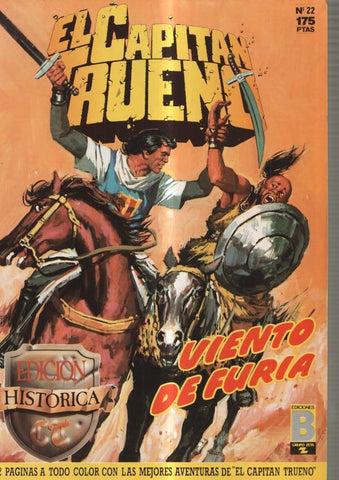 Edicion Historica: El Capitan Trueno numero 22: Viento de furia