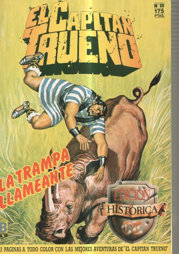 Edicion Historica: El Capitan Trueno numero 60: La trampa llameante