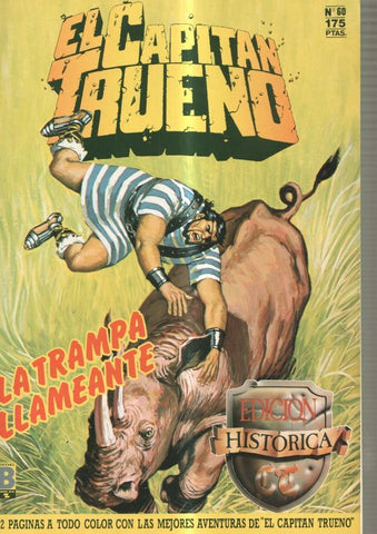 Edicion Historica: El Capitan Trueno numero 60: La trampa llameante
