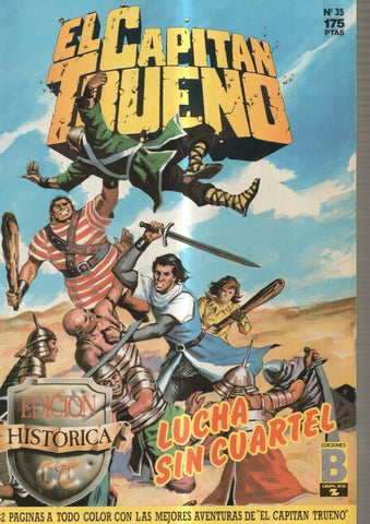 Edicion Historica: El Capitan Trueno numero 35: Lucha sin cuartel