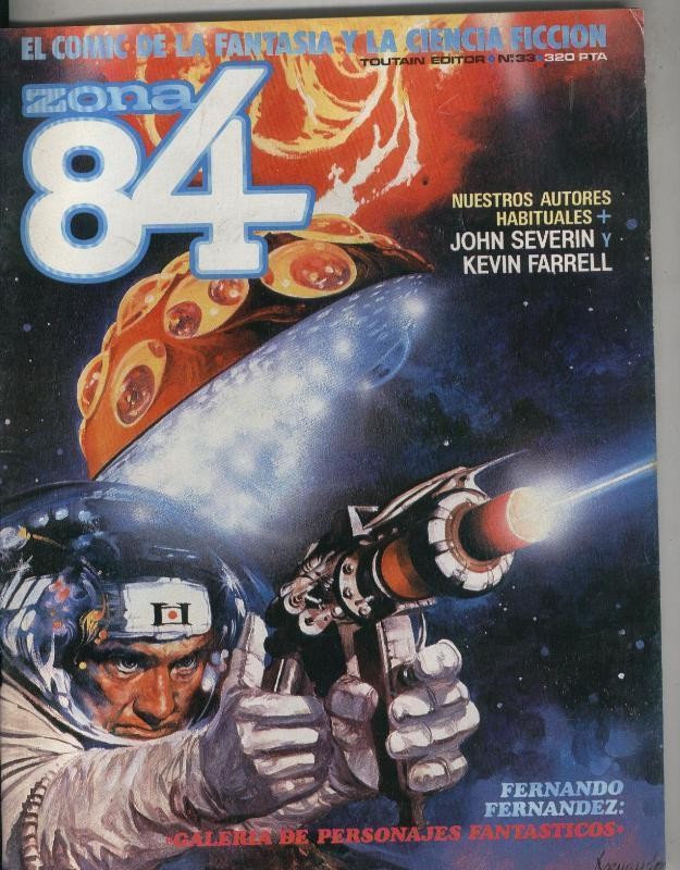 Revista: Zona 84 numero 33: American Flaag de Howard Chaykin