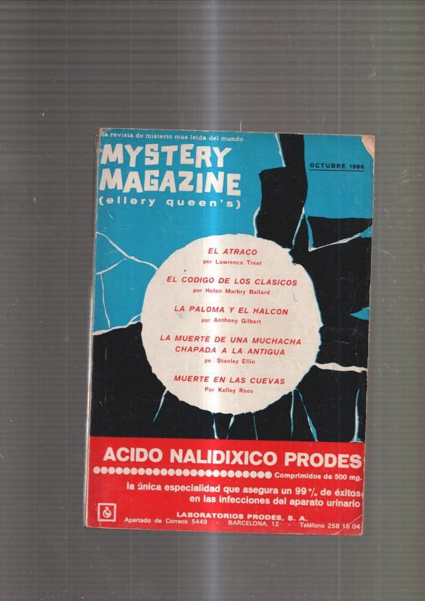 Mystery Magazine ( ellery Queen s )octubre 1966: El ataco- Muerte en las cuevas-