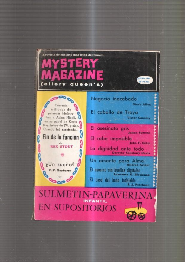 Mystery Magazine ( ellery Queen s ) julio 1964: Negocio inacabado- El caballo de