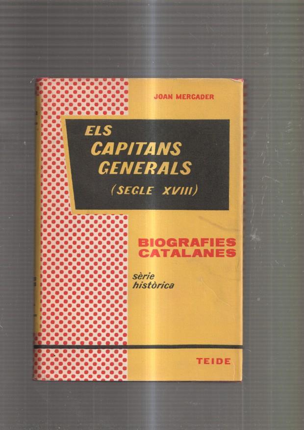 Els capitans generals ( segle XVIII )