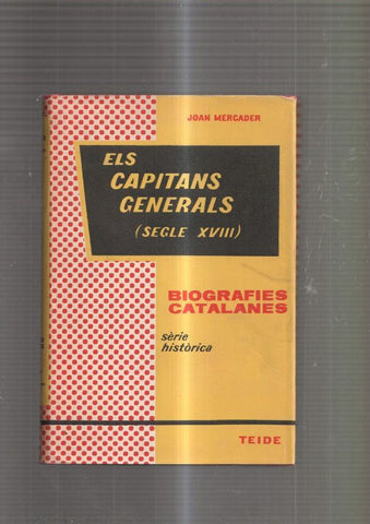 Els capitans generals ( segle XVIII )