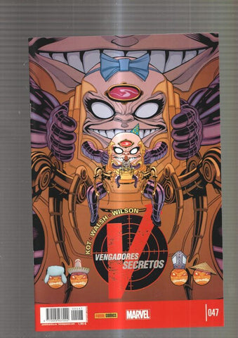Panini: Vengadores secretos numero 47: Intento huir, 