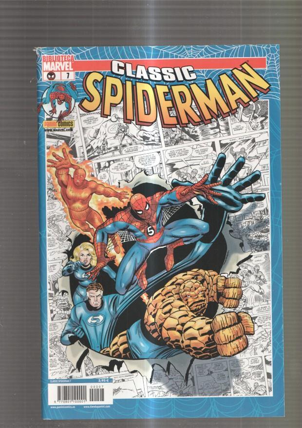 Panini: Classic Spiderman numero 07: Y si se hubiera unido a los 4 fantasticos