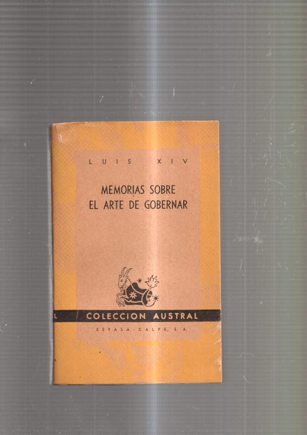 Memorias sobre el arte de gobernar