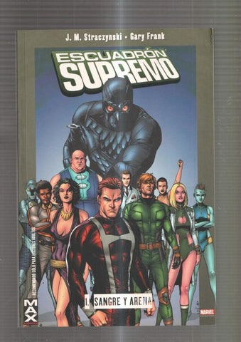 Panini: MAX: Escuadron Supremo  numero 1: Sangre y arena