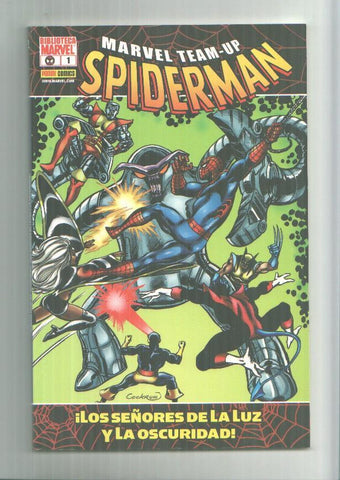 Panini: Marvel Team Up numero 1: Spiderman: Los señores de la luz y la ocuridad