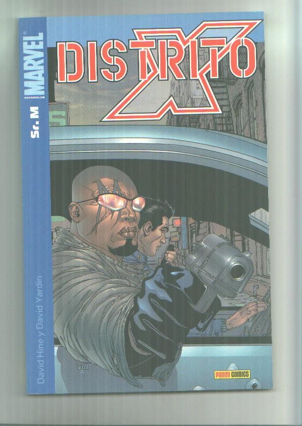 Panini: Distrito X numero 1: Sr. M