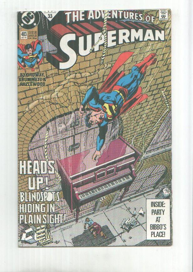 DC Comics: Adventures of Superman numero 483