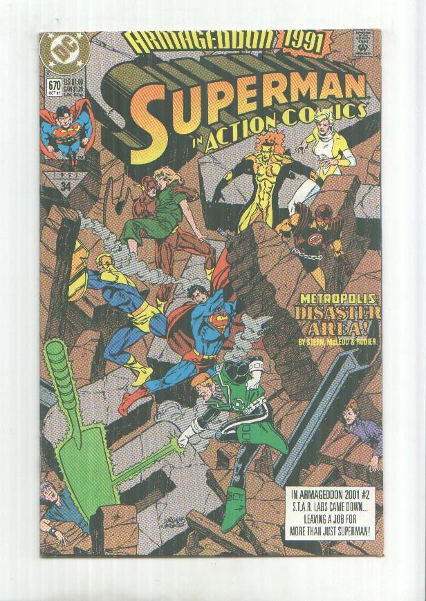 DC Comics: Action Comics numero 670:  Superman