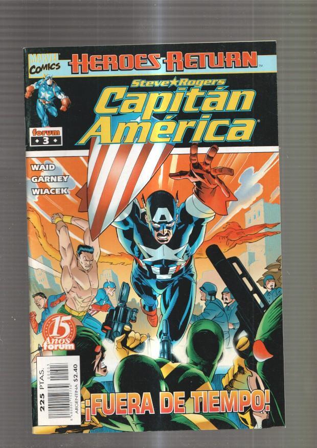 Planeta: Capitan America vol 4 (Heroes Return) numero 3: Fuera de tiempo