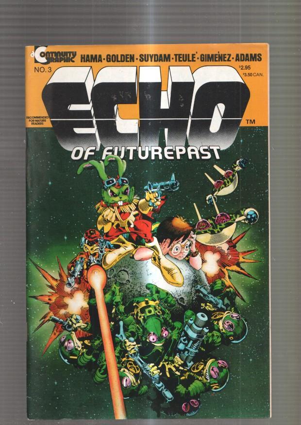 Echo of Futurepast numero 3: Larry Hamas, Carlos Gimenez, Neal Adams, etc