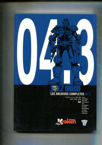 Kraken: El Juez Dredd los archivos completos volumen 04.3