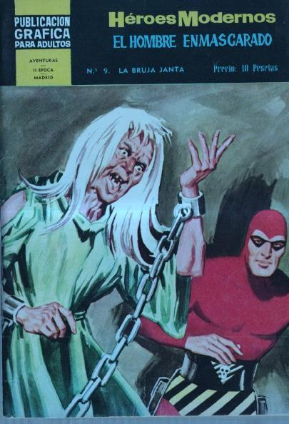 Heroes Modernos segunda epoca numero 09: El Hombre Enmascarado: La bruja Janta