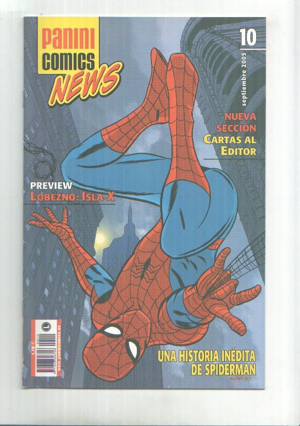 Panini: Comics News numero 10: historia inedita de spiderman