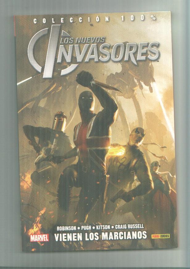 Panini: Coleccion 100%: Los nuevos invasores numero 3: Vienen los marcianos
