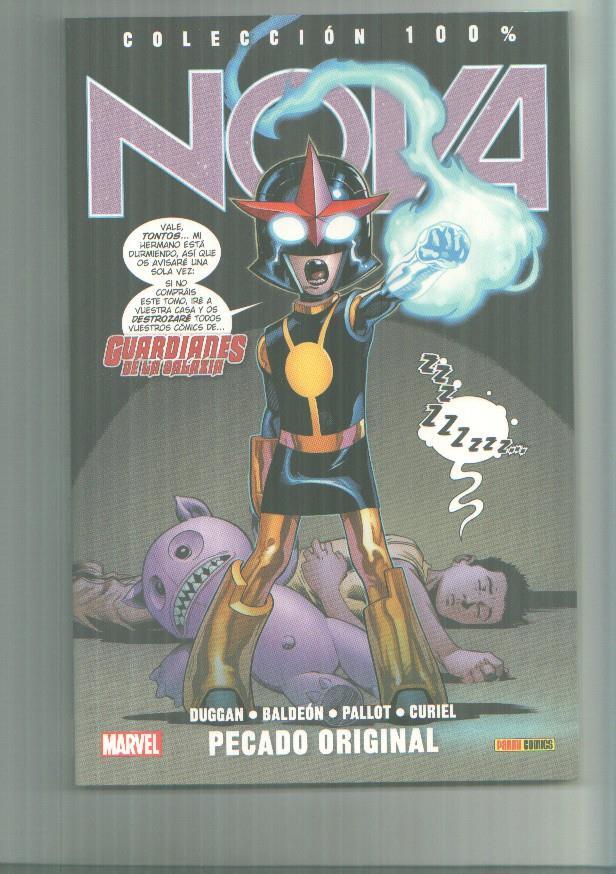 Panini: Coleccion 100%: Nova numero 4: Pecado original