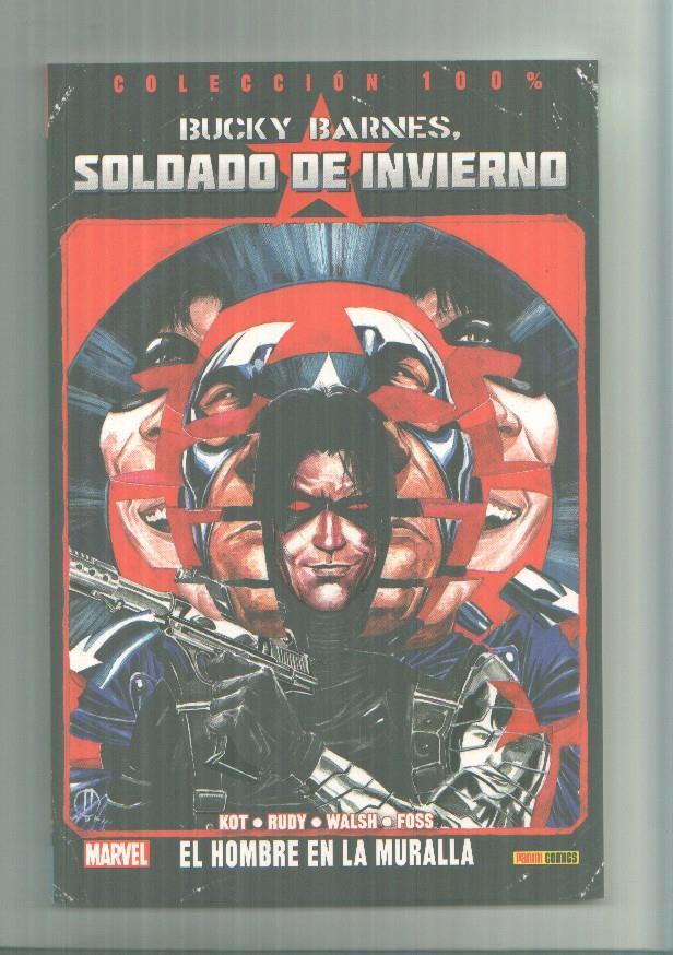 Panini: Coleccion 100%: Buckey Barnes soldado de invierno numero 1: El hombre en la muralla
