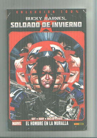 Panini: Coleccion 100%: Buckey Barnes soldado de invierno numero 1: El hombre en la muralla