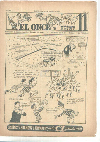 El Once revista deportiva numero 315 (30.1.1951)
