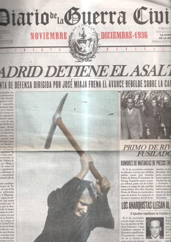 Facsimil: Diario de la Guerra Civil noviembre-diciembre 1936 numero 3