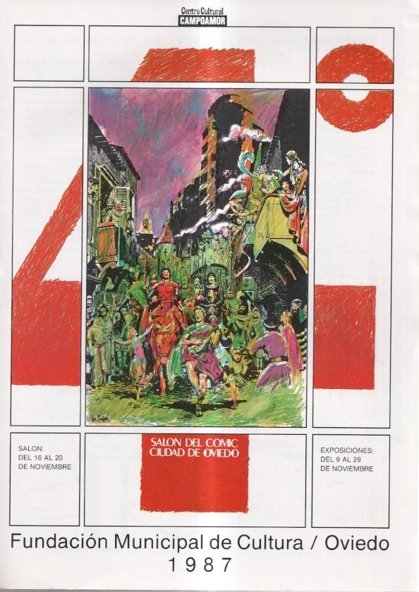 Revista Fundacion Municipal de Cultura/Oviedo 1987: el comic wester español