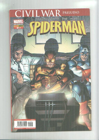 Panini: Spiderman, formato prestigio, vol 2 numero 07: Civil War preludio