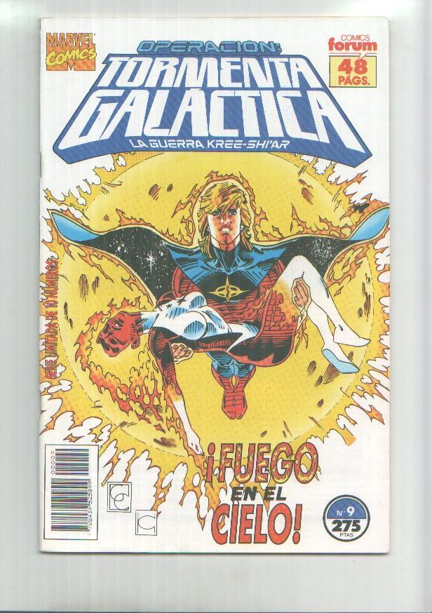 Planeta: Operacion Tormenta Galactica: la guerra Kree-Shi'ar numero 09