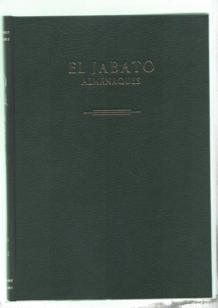 Tomo artesanal con almanaques de EL JABATO