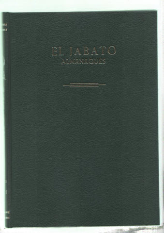 Tomo artesanal con almanaques de EL JABATO