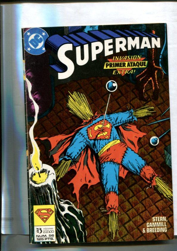 Zinco: Superman volumen 2 numero 056: Invasion, primer ataque