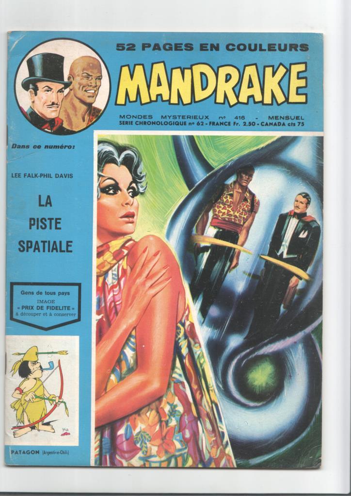 Mandrake numero 416: la piste spatiale