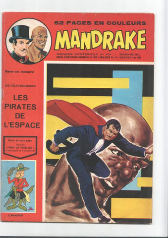 Mandrake numero 414: Les pirates de l'espace