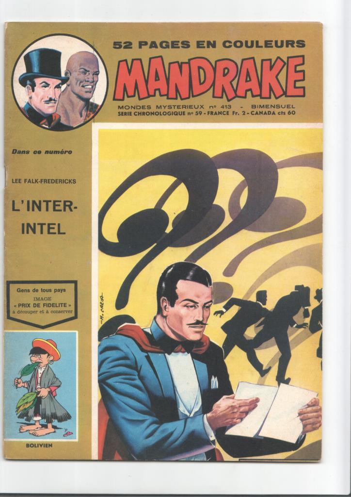 Mandrake numero 413: L'inter intel