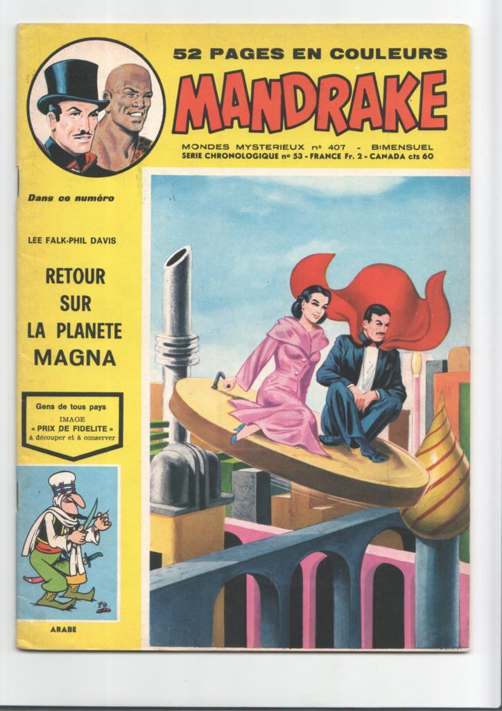 Mandrake numero 407: Retour sur la planete magna
