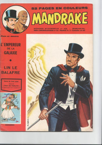 Mandrake numero 406: L'empereur de la galaxie