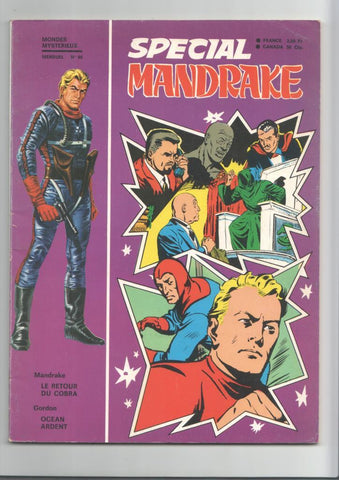 Mandrake special numero 95: Le retour du cobra y Ocean ardent