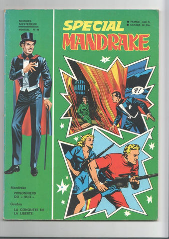 Mandrake special numero 94: Prisonniers du Huit y La conquete de la liberte