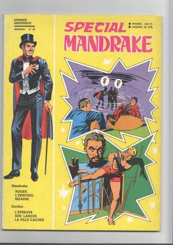 Mandrake special numero 92: Roer l'individu bizarre y L'epreuve des lances la ville cachee