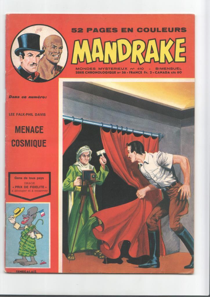 Mandrake numero 410: Menace cosmique