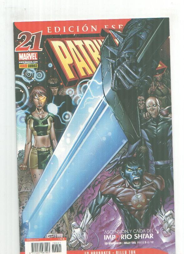 Panini: Patrulla X numero 21: Doble filo