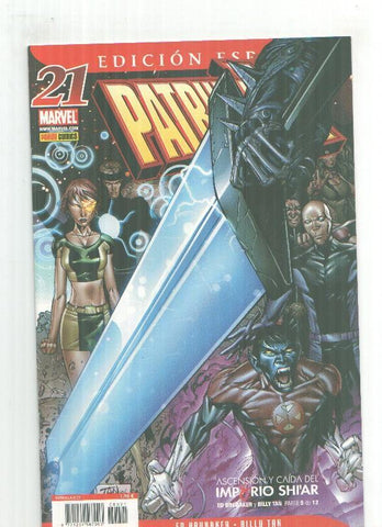 Panini: Patrulla X numero 21: Doble filo