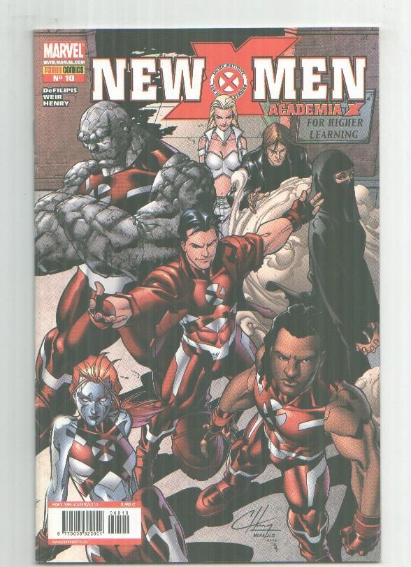 Panini: New Men: Academia X numero 10: Fortuna y gloria, parte uno