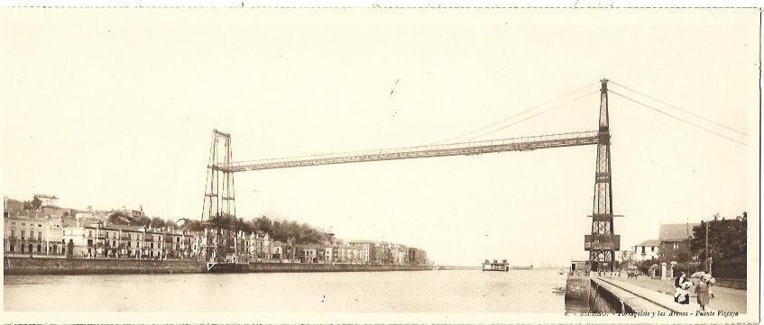 POSTAL A6252: Puente Vizcaya