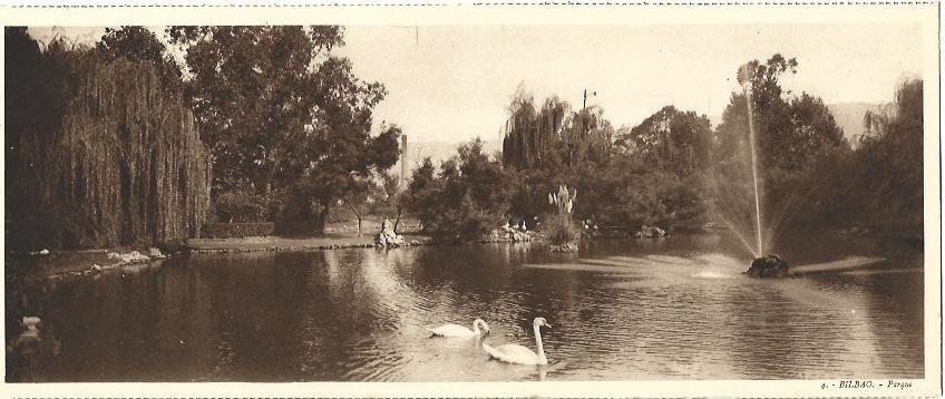 POSTAL A6257: Parque en Bilbao