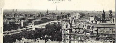 POSTAL A6264: Vista de Huits Ponts en Paris