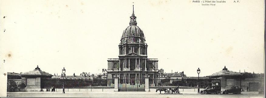 POSTAL A6270: Hotel des Invalides en Paris